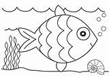 Fish Educative sketch template