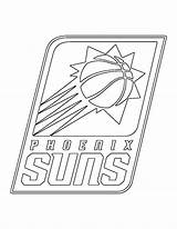 Suns Phoenix Colorpages sketch template