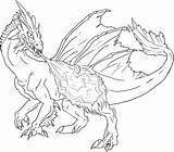 Dragon Pages Coloring Online Getcolorings Lightning sketch template