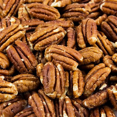 Pecan Halves Roasted No Salt 10 Lb Case Krema Nut Company