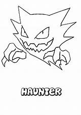 Coloring Pokemon Pages Haunter Color Printable Pokémon Para Colorir Ghost Print Hellokids Online Getcolorings Only Related sketch template