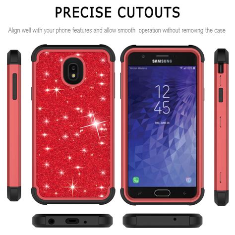 Shockproof Bling Phone Case For Samsung Galaxy J7 Top Refine Star