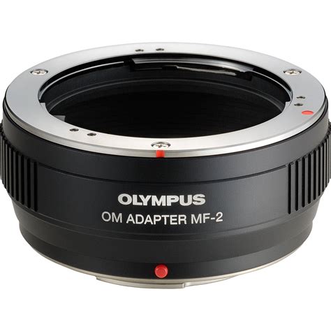 olympus mf  om lens adapter  bh photo video