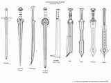 Hobbit Swords Lotr Props Originally Drew Espadas Tolkien Hobbitten Melkorwashere Täältä Tallennettu Espada sketch template