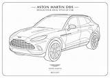 Hurst Aston sketch template