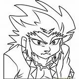 Beyblade Coloring Lee Pages Coloringpages101 sketch template