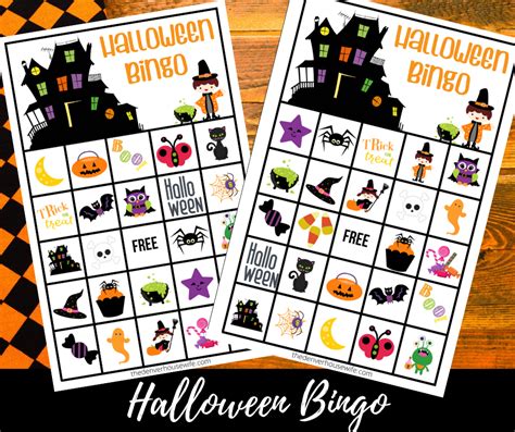 halloween bingo  printable  denver housewife