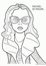 Coloring Fashion Pages Adults Printable Comments sketch template
