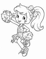 Coloring Pages Strawberry Shortcake Kids Girls Cartoon Cute Print Sheets Colouring Disney Book Books Save Drawings Stamps Template Petunia Debuts sketch template