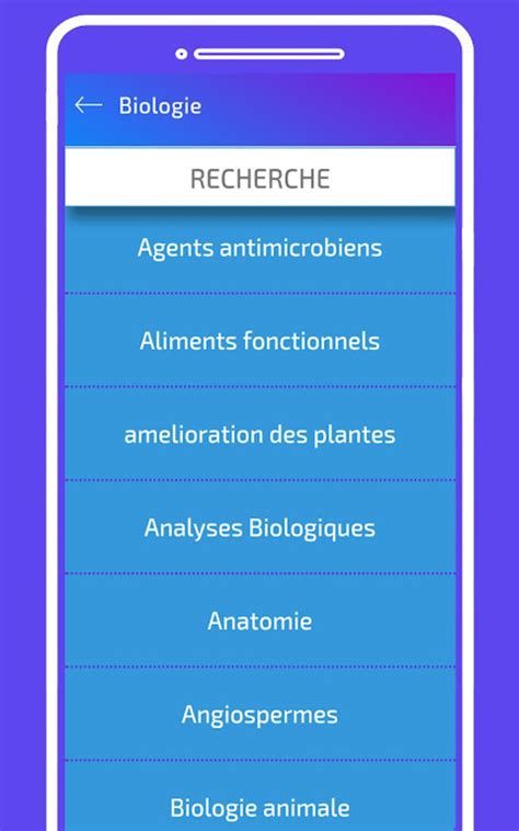 biologie apk fuer android