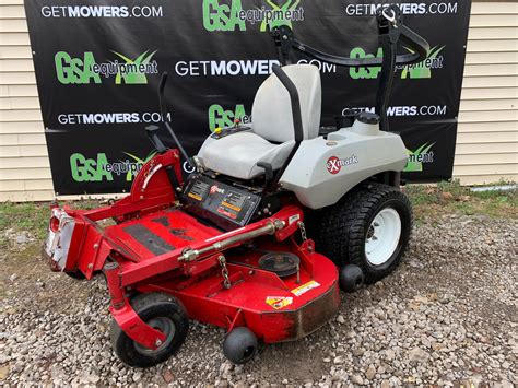exmark lazer  ct commercial  turn mower whp   month lawn mowers  sale