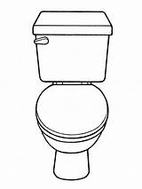 Coloring Potty Inodoro Lds Toilets Sketch Designlooter Getcolorings sketch template