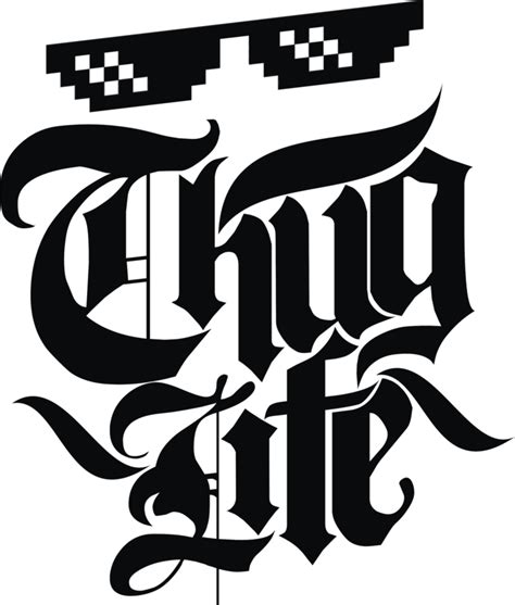 thug life logo png photo png arts