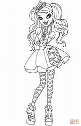 Ever After High Coloring Pages Kitty Cheshire Para Printable Colorir Colouring Sheets Print Cat Apple Choose Board sketch template