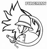 Hat Coloring Fireman Getcolorings Pages Firefighter Printable sketch template