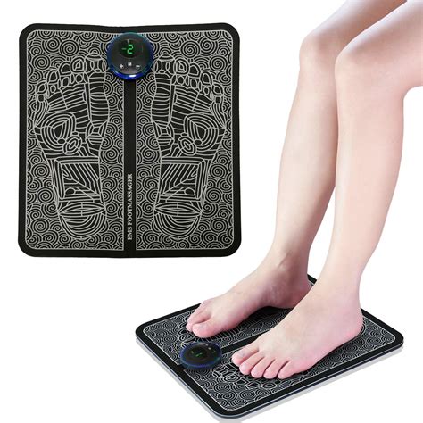 buy ems foot massager usb rechargeable electric foot stimulator