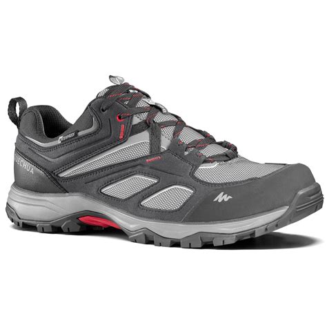 mens waterproof mountain hiking shoes mh grey