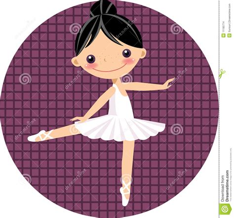 cute ballet dancer girl stock images image 11185774