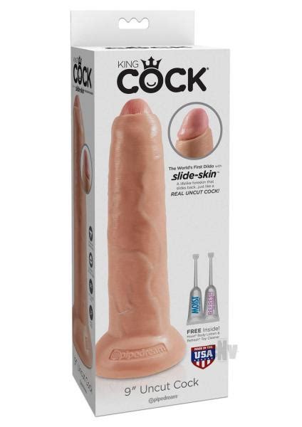 King Cock 9 Inches Uncut Dildo Beige On Literotica