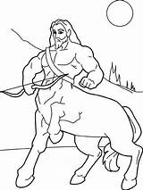 Centauro Centaur Drawings Kidsplaycolor Goddesses Tudodesenhos sketch template