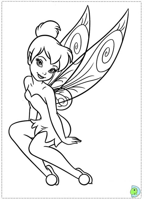 tinkerbell   secret   wings coloring pages dinokidsorg