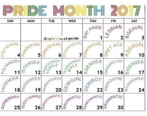 pride month calendars lgbt amino