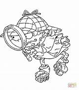 Rugrats Razmoket Sherlock Malvorlagen Colories Chuckie Pickles Genügt Ordnung Webbrowser Benutzen sketch template