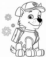 Patrol Paw Weihnachten Patrulha Canina Rubble sketch template