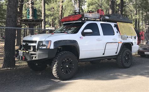 chevy suburban overland rig  fast lane truck