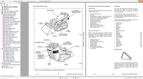 bobcat mini loader mt operation maintenance manuals auto repair manual forum heavy