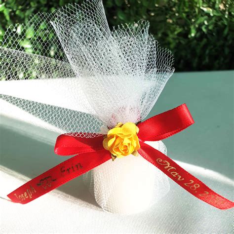 personalized ribbon wedding favors custom ribbon efavormart