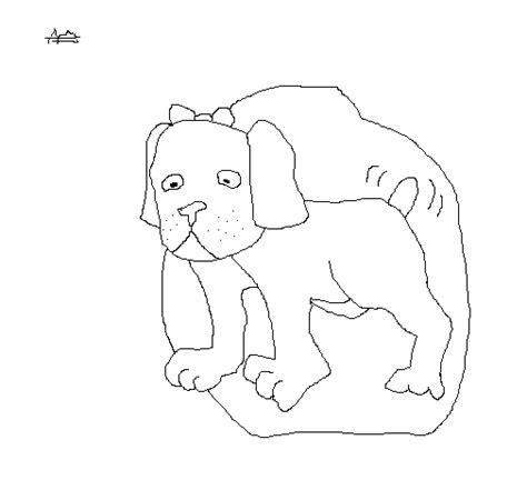 dog coloring page coloringcrewcom