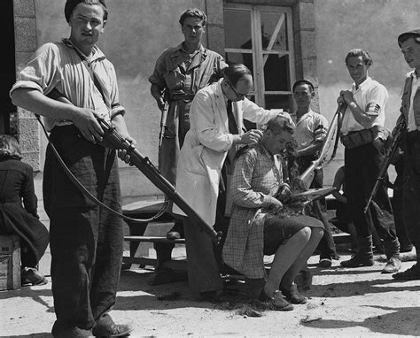 French Resistance 21 Scenes From The Battle To Take Back France