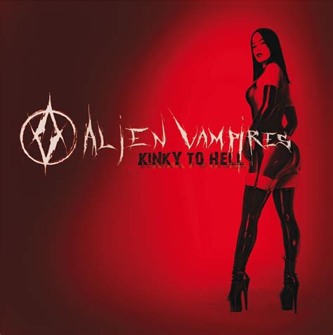 alien vampires kinky  hell limited lp solid red vinyl