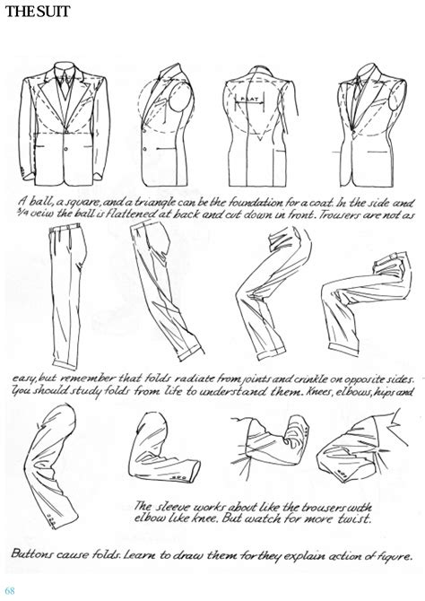 an instruction manual for how to wear a suit with pictures on the front