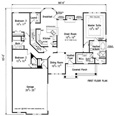 bedroom house plans  bonus room  home plans design