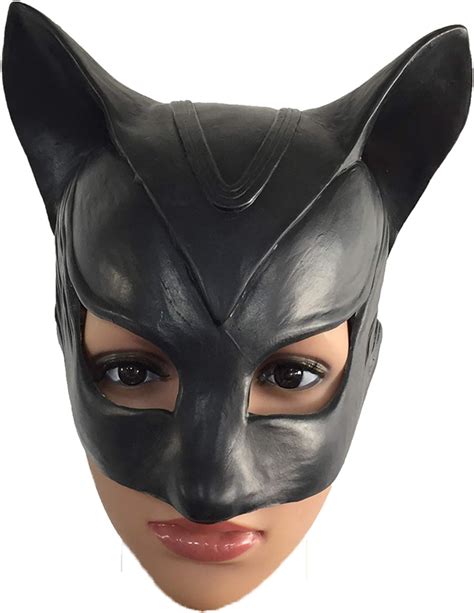 amazoncom catwoman mask cosplay costume sexy fancy halloween black