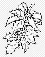 Holly Leaves Coloring Ornament Sheets Printable Christmas Clipart Pinclipart Pages Report sketch template