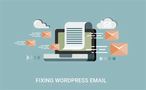 fix wordpress  sending email issue