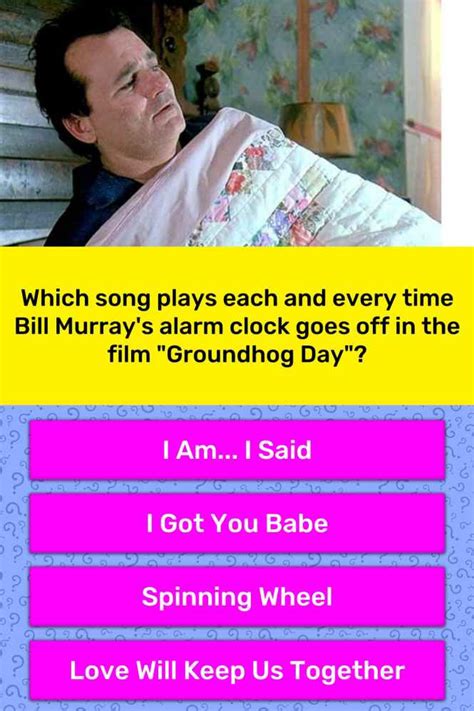 Every day the clock radio from groundhog day! Groundhog Day Alarm Clock Song | Unique Alarm Clock