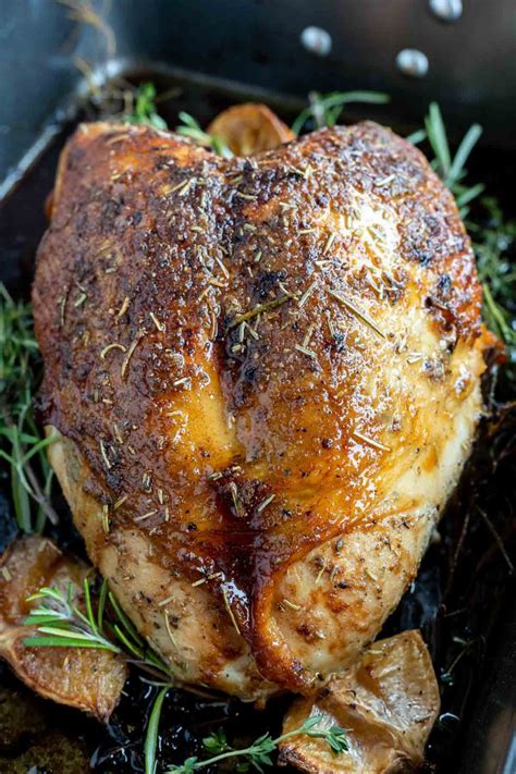 Oven Roasted Turkey Breast Recipe Wonkywonderful