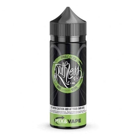 Jungle Fever 100ml E Liquid By Ruthless 2 For £35