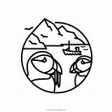 Iceland Coloring Pages Getcolorings Colorings sketch template