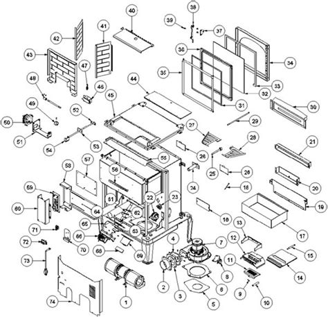 st croix pellet stove parts diagram