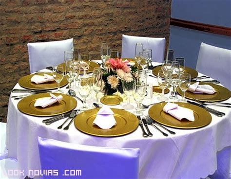 decora las mesas de una manera formal foro banquetes bodascommx