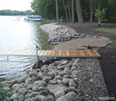 work riprap shoreline photo gallery lakeshore guys mn