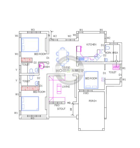 sq ft  bedroom beautiful home plan layout  house plans