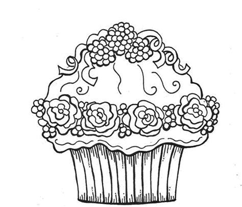 cupcake coloring pages  coloring home
