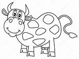 Vaca Cow Kuh Atividades sketch template