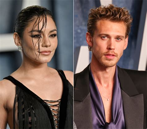 vanessa hudgens and ex austin butler had a bit of a run in at the
